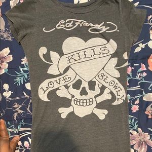 Ed Hardy woman’s shirt